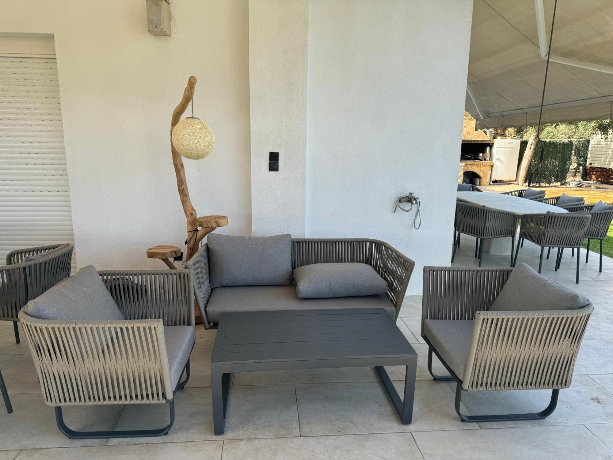 Zoza Luxury Villa Isthmia By The Sea With Private Pool Kalamaki  Экстерьер фото