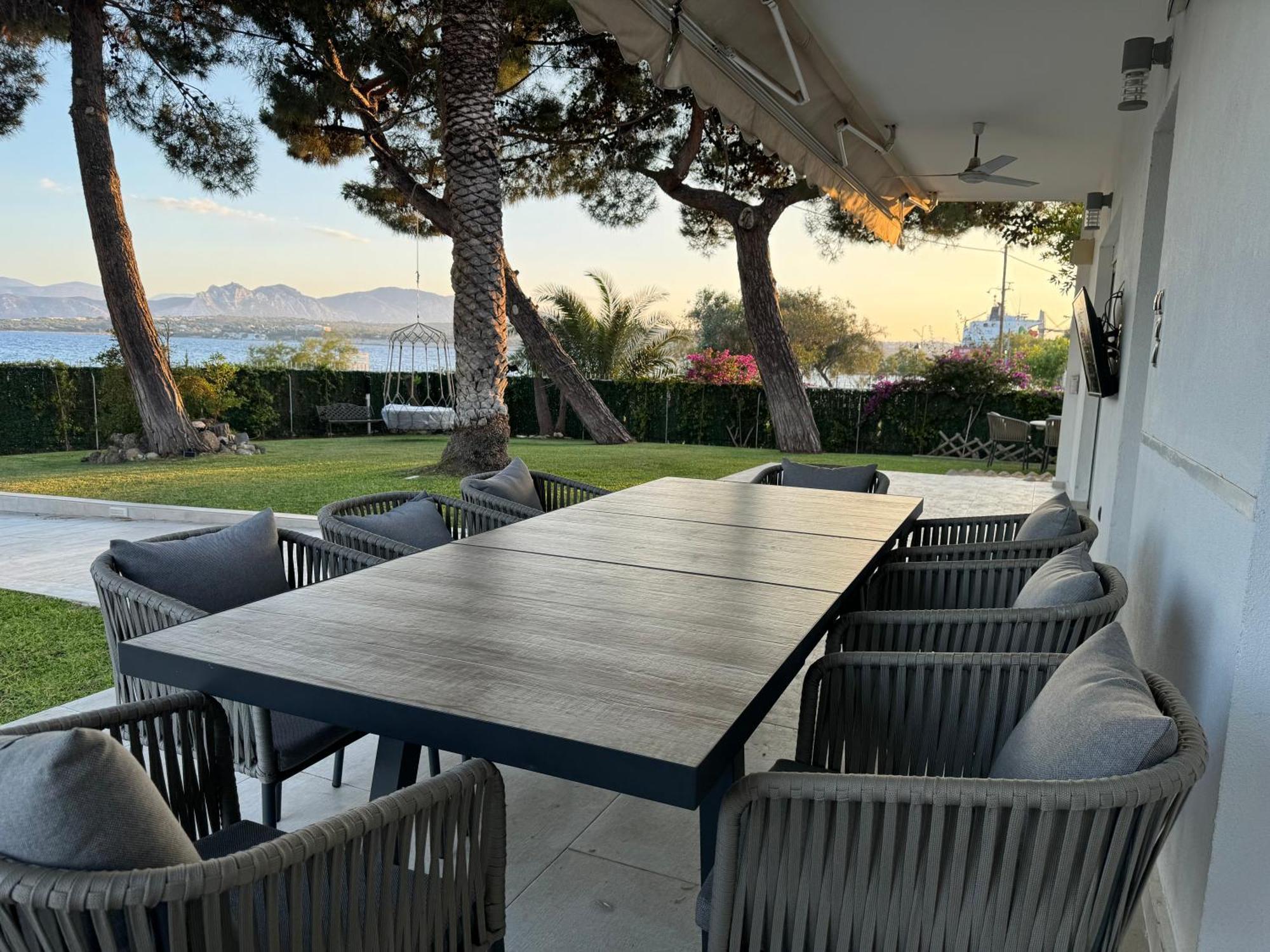 Zoza Luxury Villa Isthmia By The Sea With Private Pool Kalamaki  Экстерьер фото